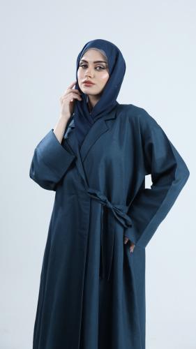 Linen Wrap Abaya