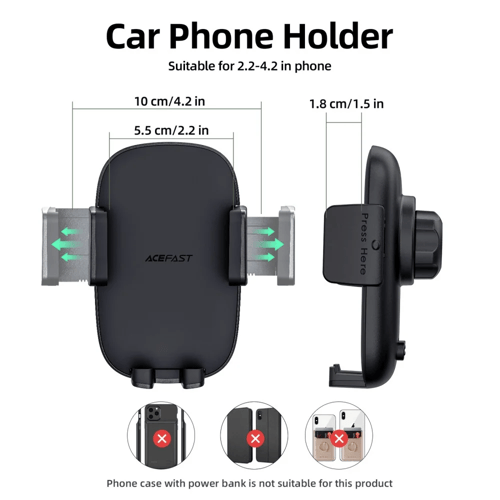 حامل جوال AceFast D5 للسيارة على الديكور