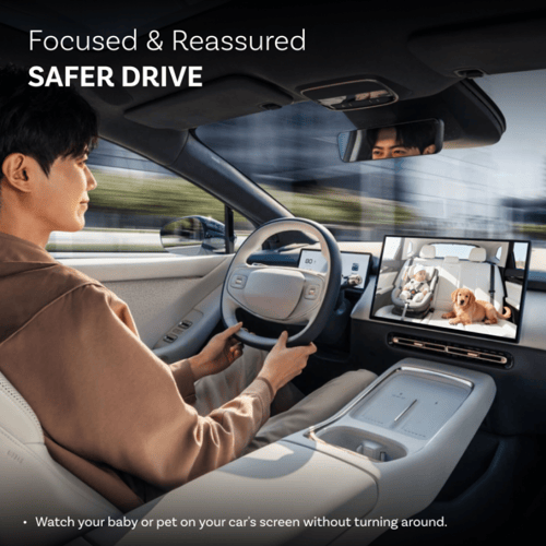 محول Carplay اوتوكاست لاسلكي للمقعد الخلفي للسيارة