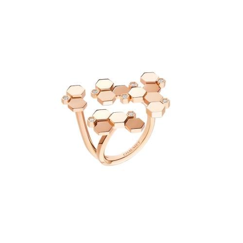 New ring in rose gold with full diamonds