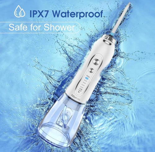 جهاز خيط الأسنان المائي المحمول H2Ofloss – تنظيف ف...