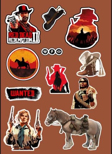 ستيكرات ريد ديد