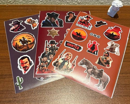 ستيكرات ريد ديد