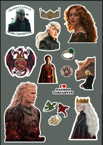 ستيكرات قيم اوف ثرونز