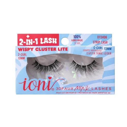 IONI 3D 2-in-1 Lash – Wispy Cluster Lite