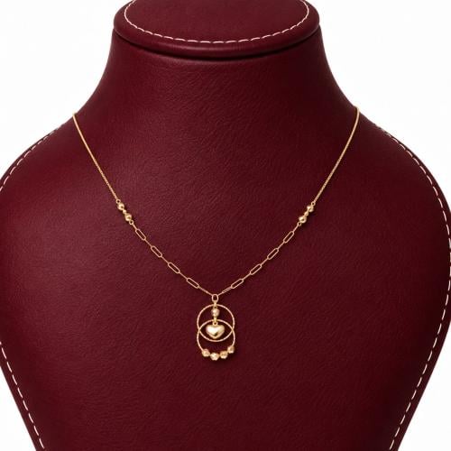 عقد إيطالي ناعم عيار 18