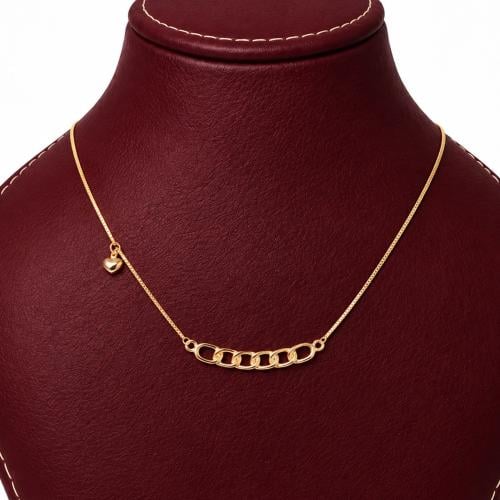 عقد إيطالي ناعم عيار 18