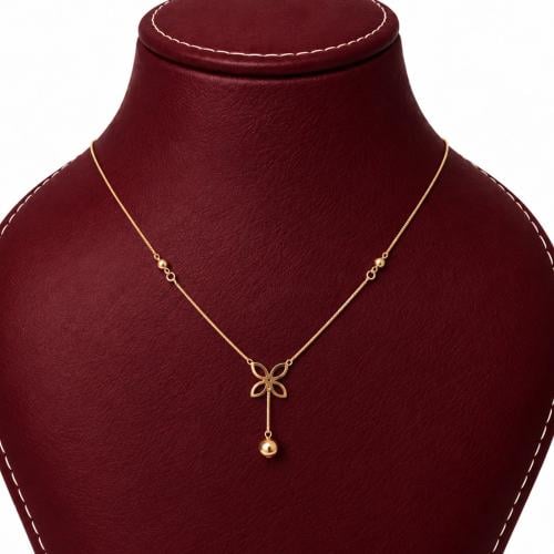 عقد إيطالي ناعم عيار 18