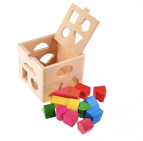 صندوق التطابق الخشبي - منتسوري