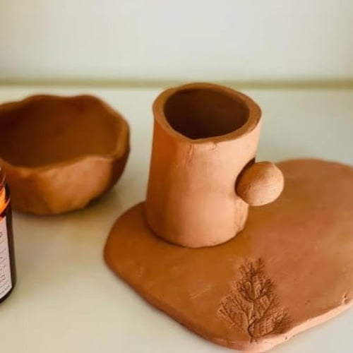 صلصال تشكيل ابيض