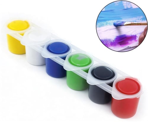 مجموعة ألوان اكريلك 180جم - 6 الون