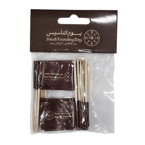 تغريسات أعلام يوم التأسيس -12 قطعة