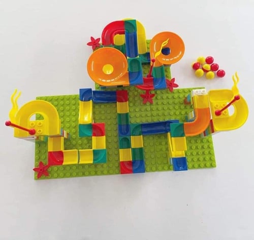 لعبة مسار متاهة للأطفال 24 قطعة - لتنمية مهارات ال...