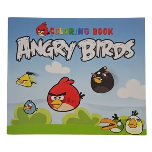 Angry Birds coloring book