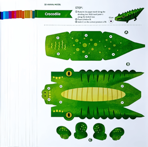 نماذج حيوانات تصميم ثلاثي الأبعاد للأطفال لتنمية م...