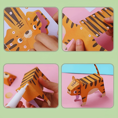 نماذج حيوانات تصميم ثلاثي الأبعاد للأطفال لتنمية م...