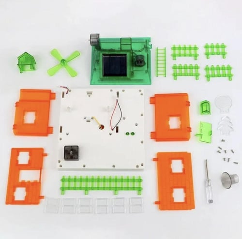 منزل الطاقة الشمسية للأطفال - لعبة علمية للأطفال