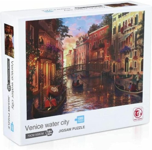 العاب بازل للاطفال 500 قطعة مدينة البندقية- 500 قط...