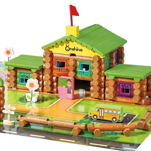 الأكواخ الخشبية - Lincoln Logs