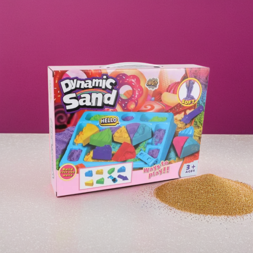 لعبة رمل سحري آمن للأطفال لتنمية مهارات التعلم