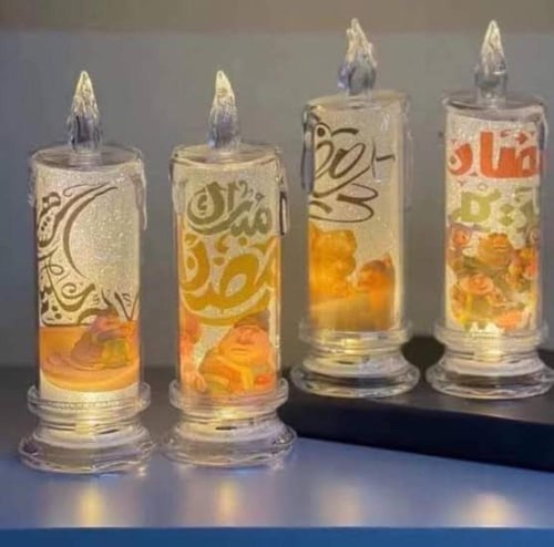 شموع رمضان المضيئة للأطفال