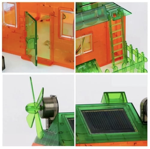 منزل الطاقة الشمسية للأطفال - لعبة علمية للأطفال