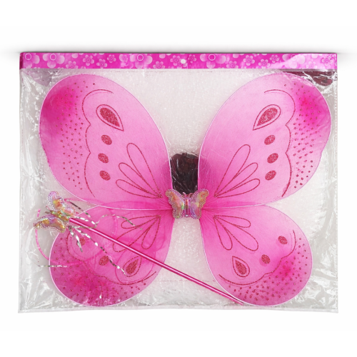 طقم جناح الفراشة مع عصا وتوكة