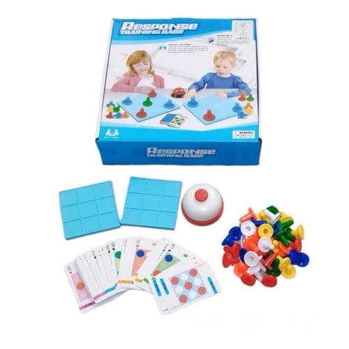 لعبة سباق السرعة ورد الفعل مع الجرس - لعبة ثنائية