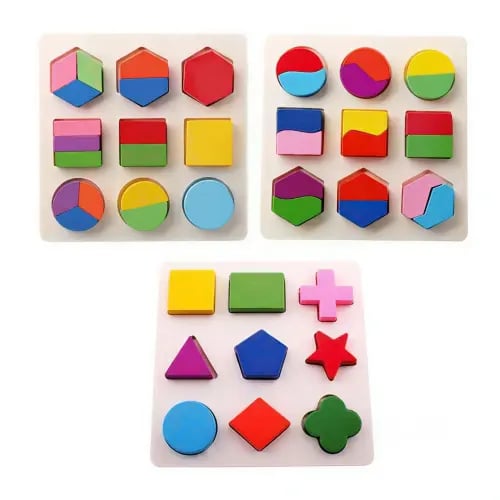 اشكال هندسية 3*3