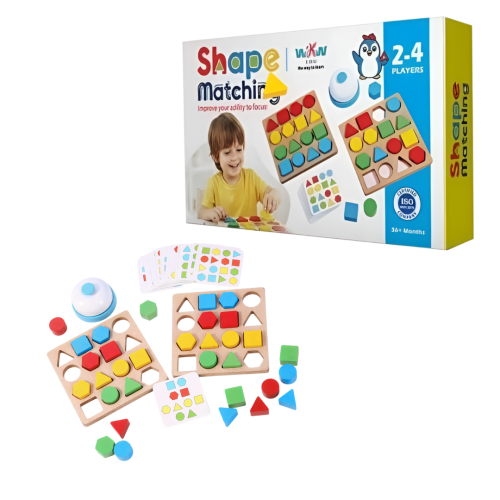لعبة مطابقة الأشكال - shape matching