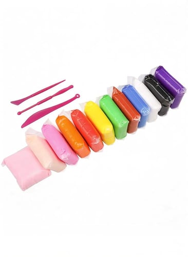 صلصال فوم ملون - 12 لون
