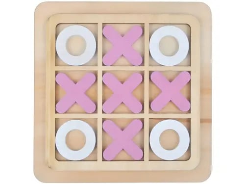 لعبه شطرنج xo خشبيه حجم كبير