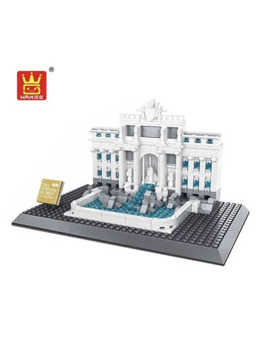 مكعبات نافورة تريفي - تحدي المعمار العالمي (Lego S...