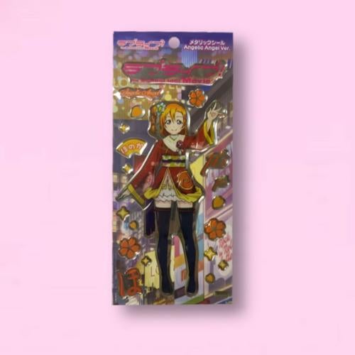 ستيكر لوف لايف المعدني شخصية هونوكا