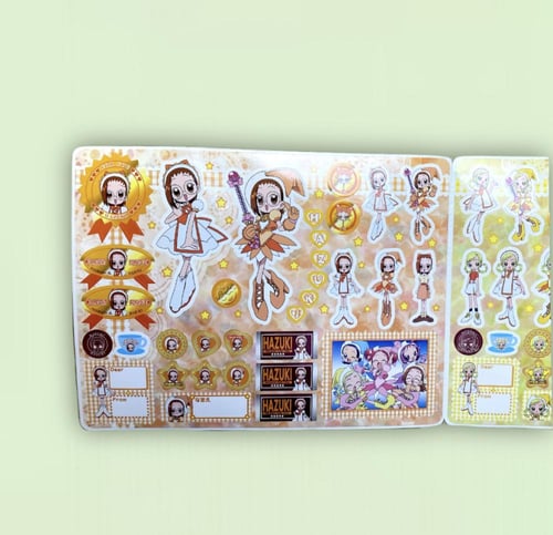 ملصق هازوكي و موموكو النادر إصدار 2001