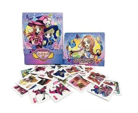 مجموعة ملصقات حروف السكر العشوائية