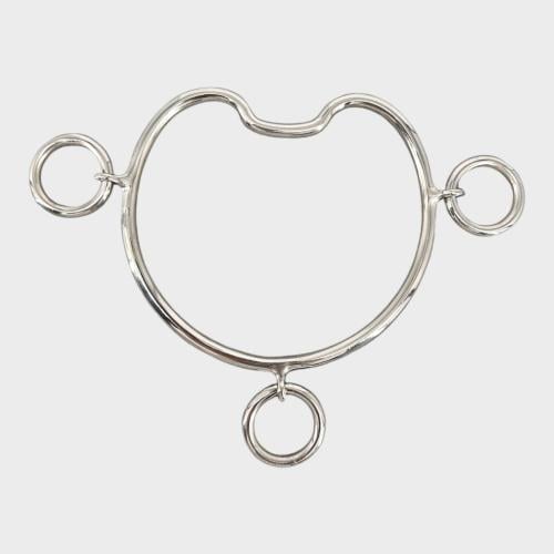 Stainless Steel Bit Mouthpiece (Apple-shaped)