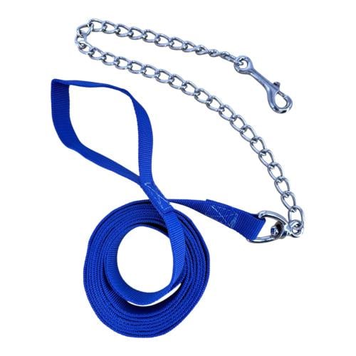 Wide Lead Rope with Chain F