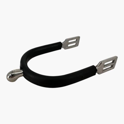 PK Black Rubber-Covered Spur – Cool