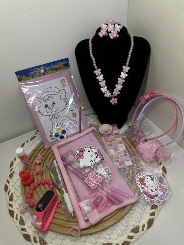 بكج الفراشات الوردي