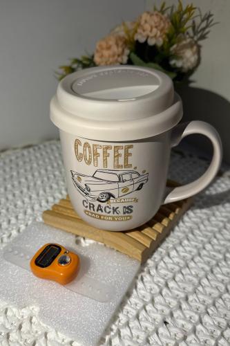 كوب مميز مع هدية خاتم استغفار