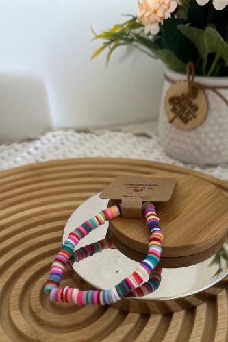 سوار مطاطي مرن كثيف متعدد الالوان . مناسب للاستخدا...