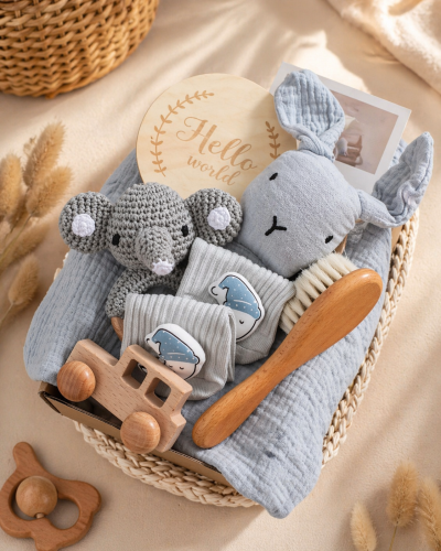 بوكس مواليد فاخر – Baby Gift Set