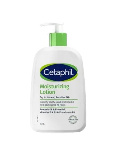 Cetaphil moisturizing lotion with avocado oil for dry to normal and sensitive skin - 473 ml