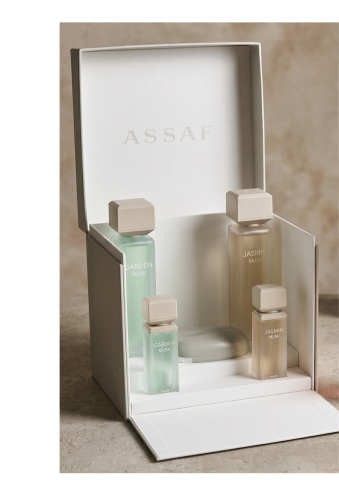 عطر عساف مجموعة مسك عساف مع البودرة للنساء