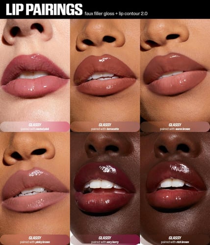 ملمع شفاه فو فيلر إكسترا شاين قلوس من هدى بيوتي -...