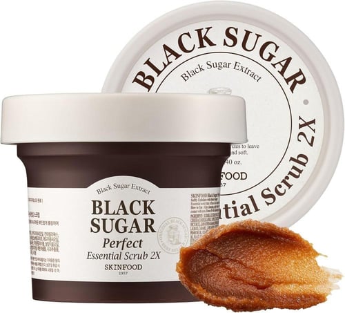 قناع ومقشر السكر الأسود بيرفكت اسنشيال 2X من سكين...