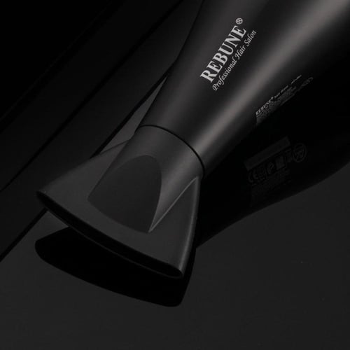 ريبون استشوار هوائي ومجعد شعر 2200 واط - أسود - RE...