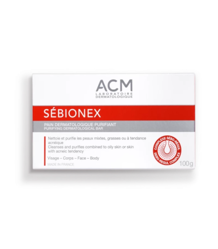 ACM Sebionex Dermatological Purifying Bar - 100g