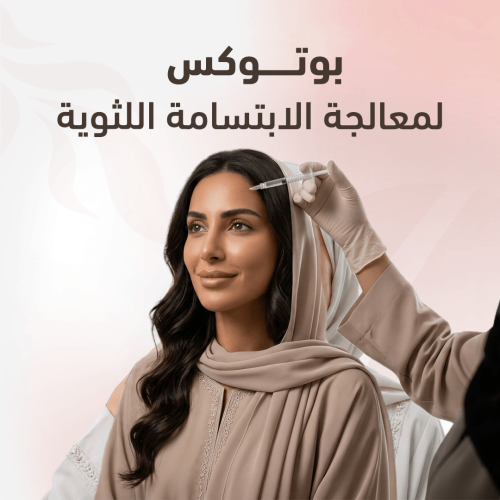 بوتكس لمعالجة الابتسامة اللثوية مع الاستشاريين